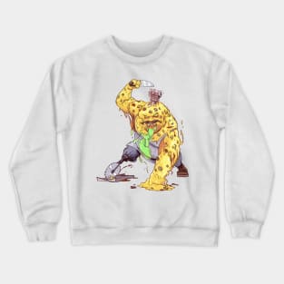 TMNT Pizza face Crewneck Sweatshirt